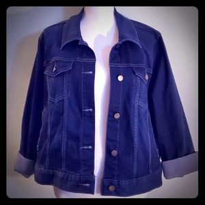 Apt 9 Jean Jacket - dark wash